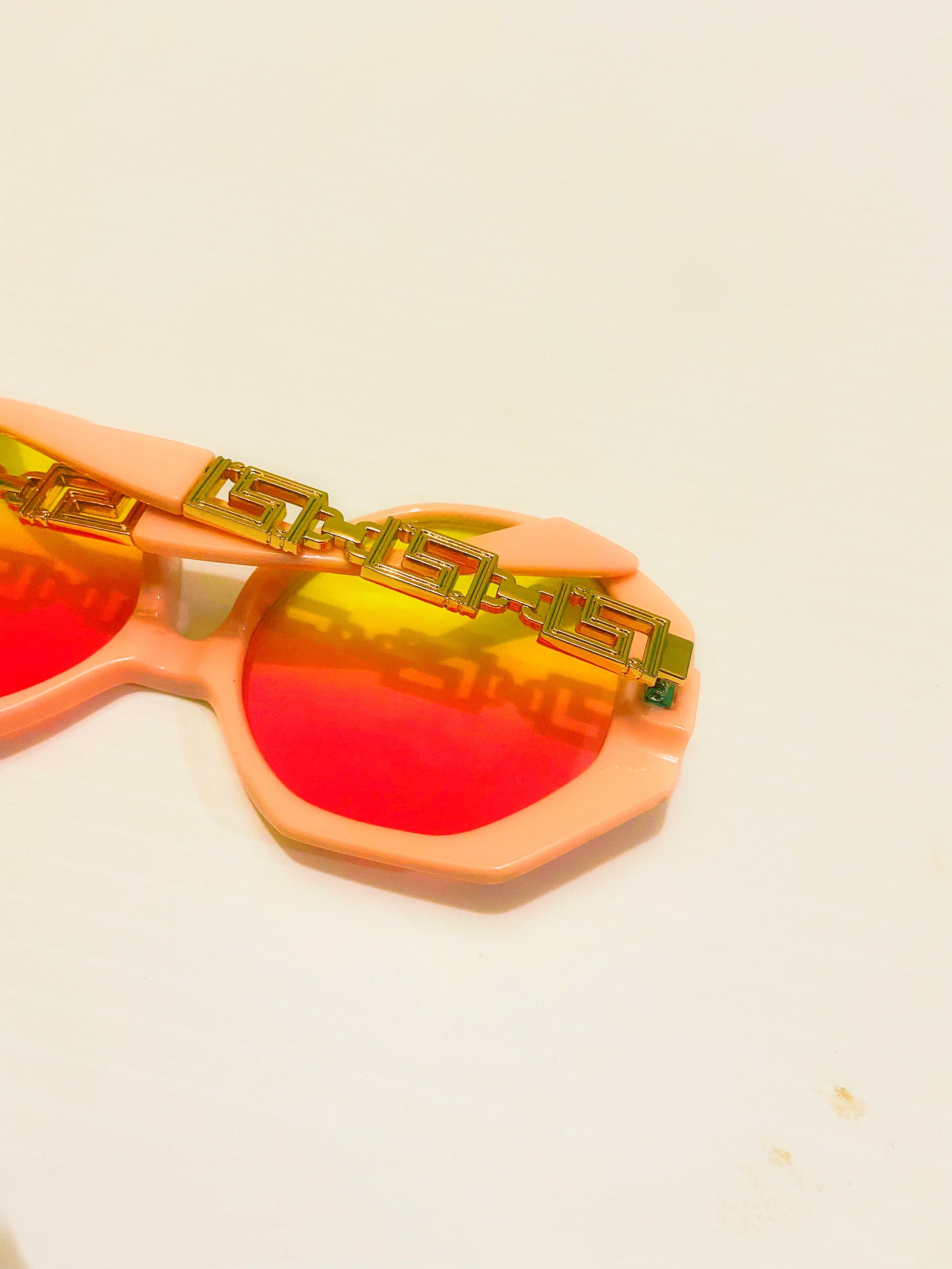 Pink gal glass