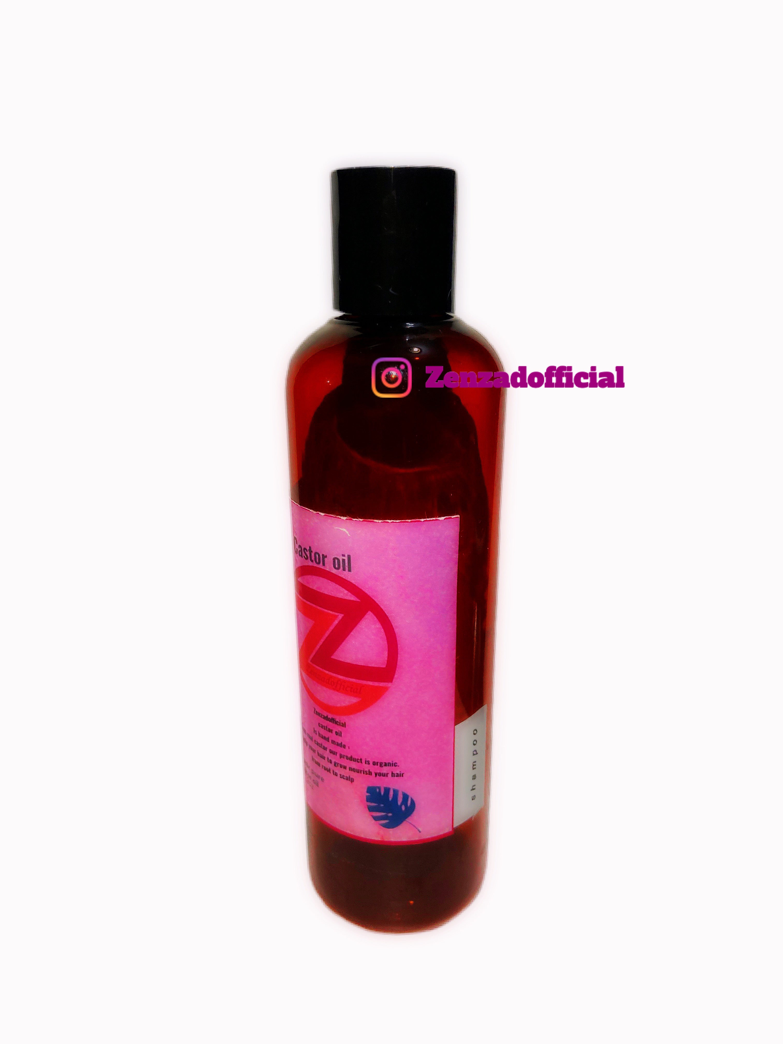 Castor oil shampoo